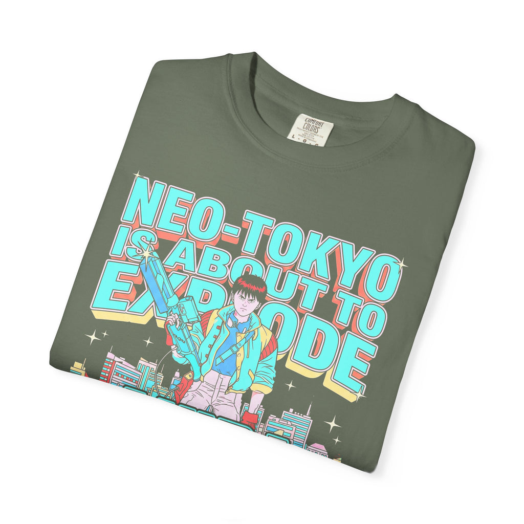 Neo Tokyo Is About To Explode Classic Tee | Cyberpunk Anime