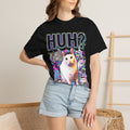 Huh Cat Meme Collage T-Shirt - 90s Vintage Vaporwave Graphic Tee