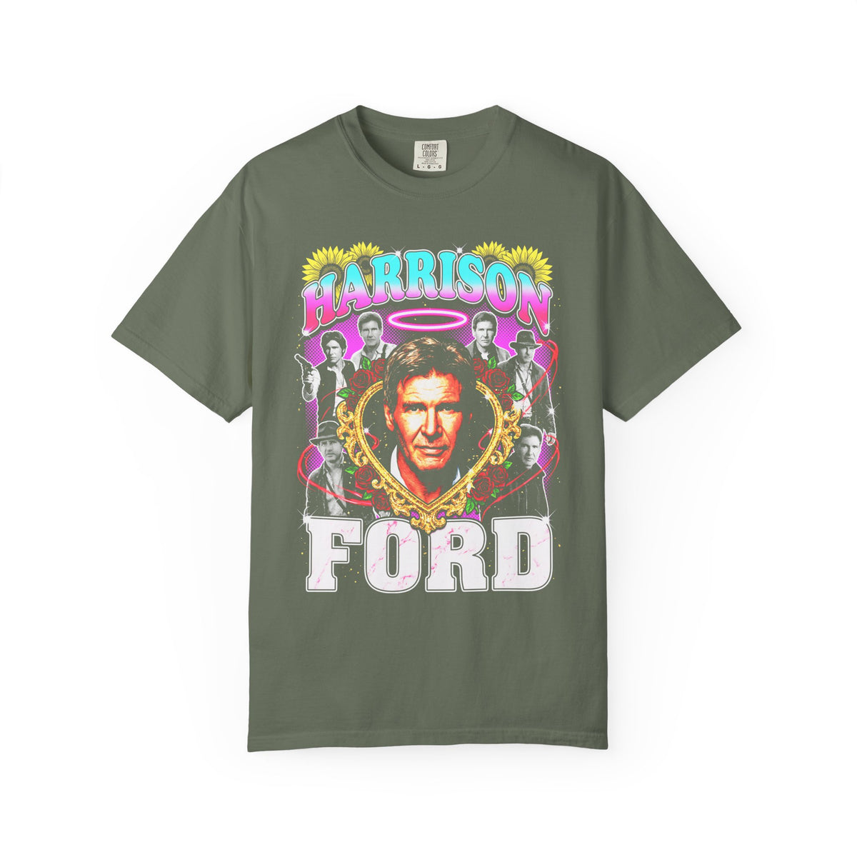 Harrison Ford Classic Tee | 90s Vintage | Movie Gift