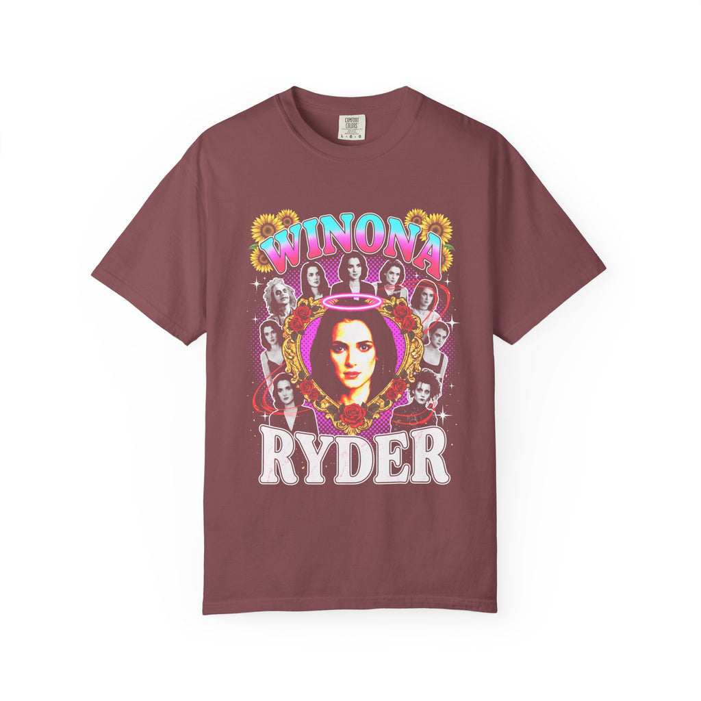 Winona Ryder Classic Tee | 90s Vintage | Retro Actress Gift