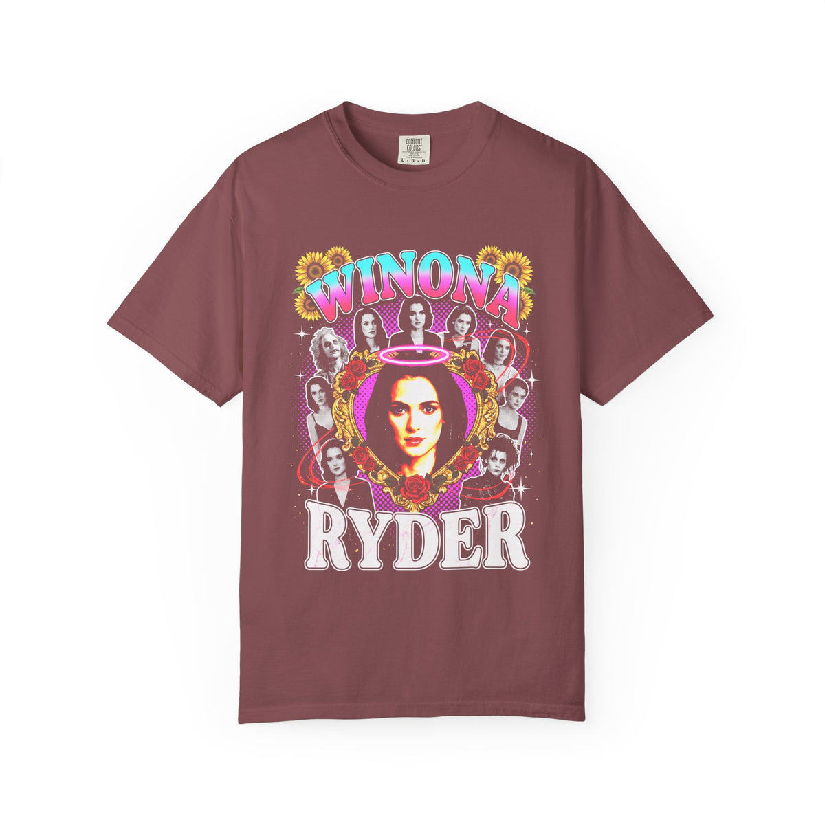 Winona Ryder Classic Tee | 90s Vintage | Retro Actress Gift