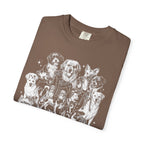 Retro Puppy Collage Classic Tee | 90s Vintage | Dog Gift