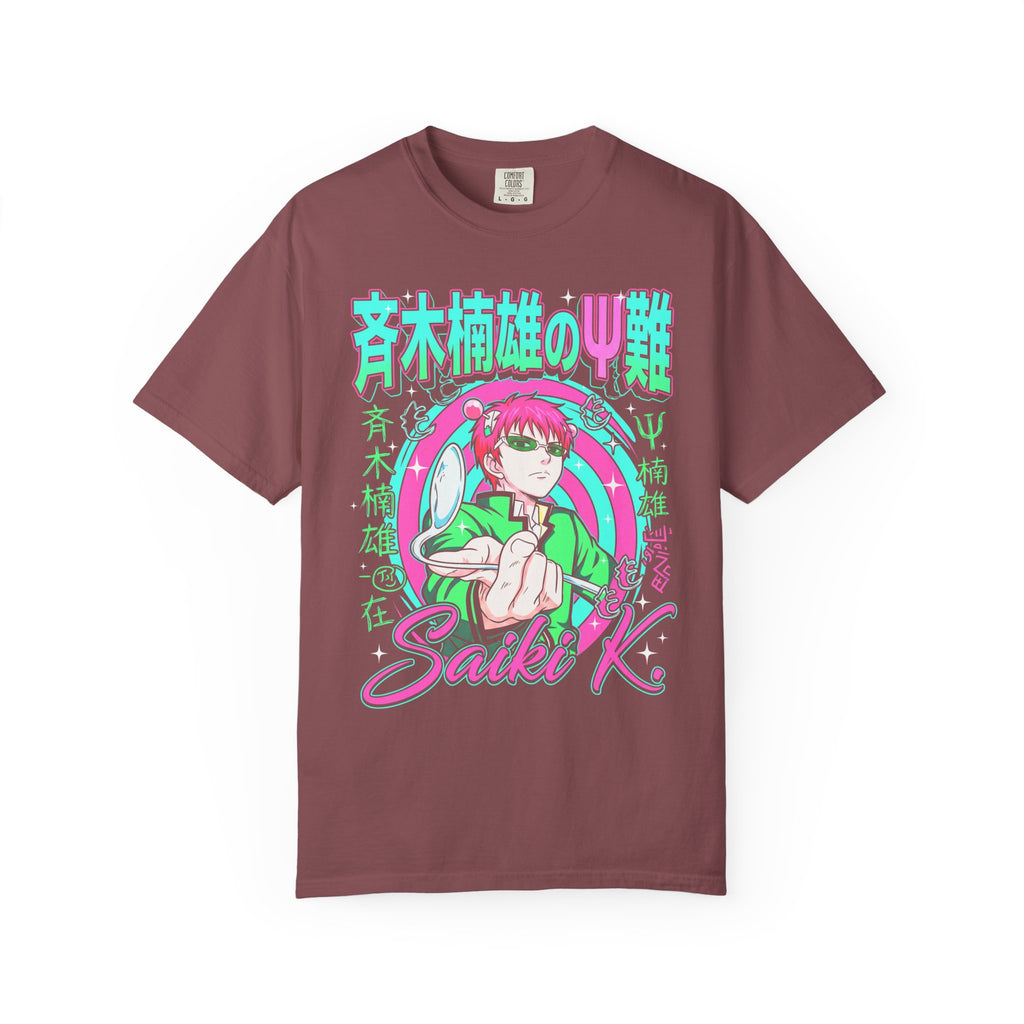 Psychic Boy Pink Hair Classic Tee | Retro Anime | 90s Vintage