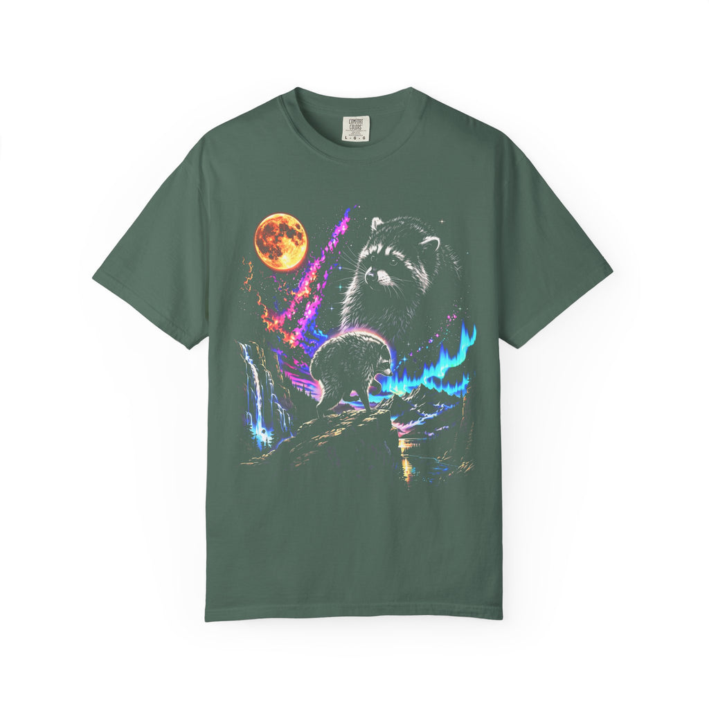Raccoon Galaxy Classic Tee | 90s Vintage | Space Gift