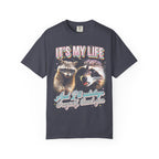 Its My Life Sabotage Myself Raccoon Classic Tee | Funny Meme