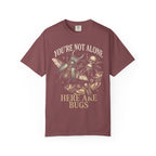 You're Not Alone Here Are Bugs Classic Tee | Entomology Goth