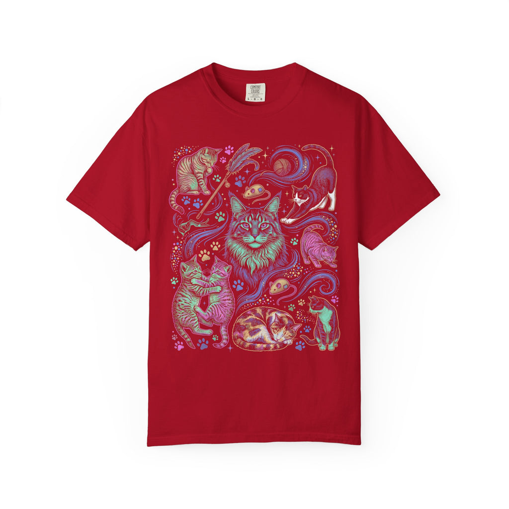 Cute Cat Meow Classic Tee | Vintage Toy Mouse | Pet Feline