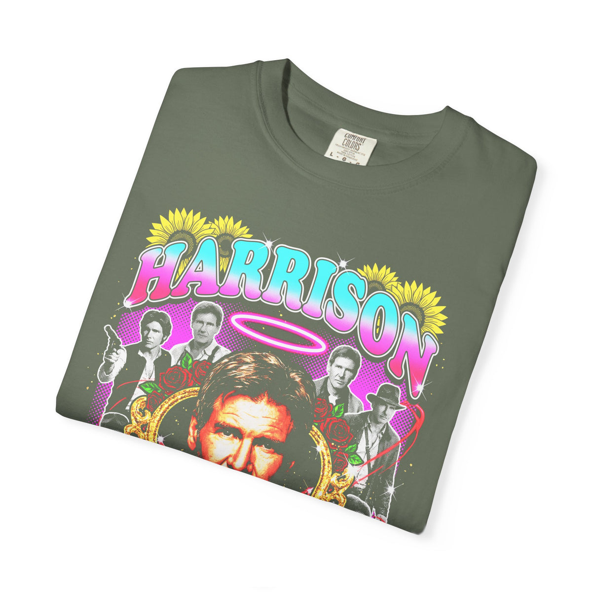 Harrison Ford Classic Tee | 90s Vintage | Movie Gift