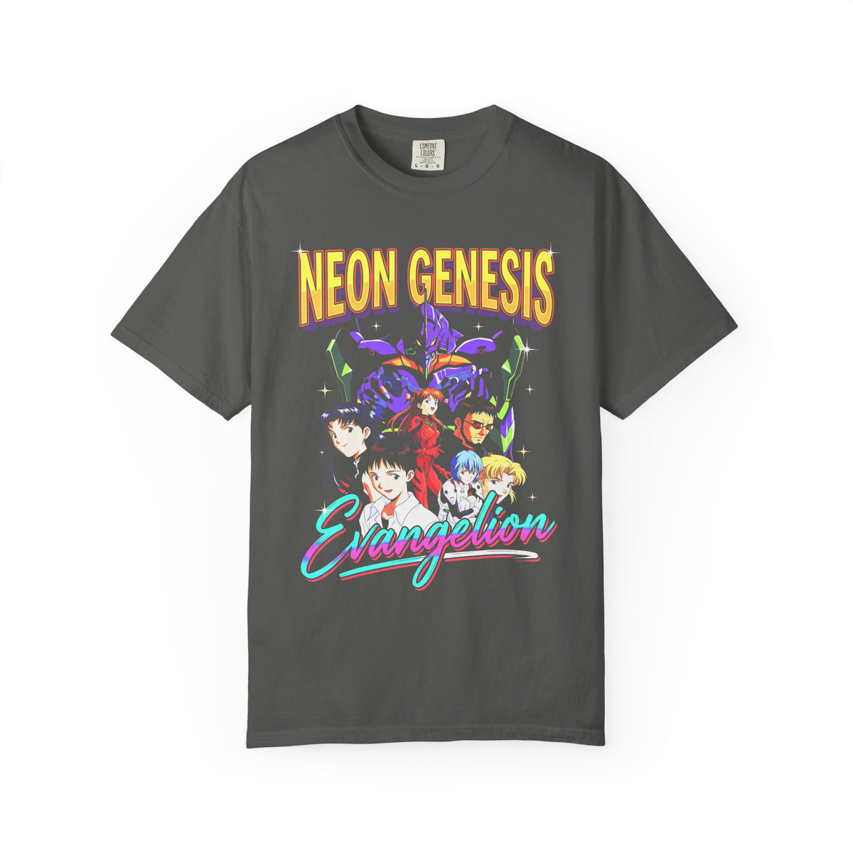 Retro Mecha Pilot Classic Tee | Neon Robot | Sci-Fi Anime Gift