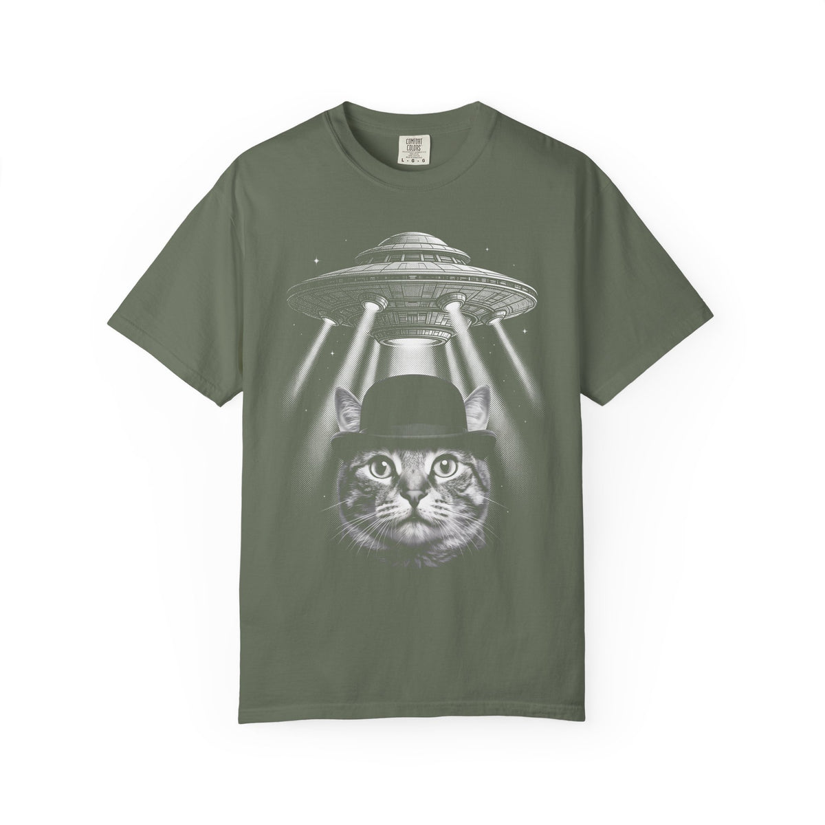Alien Cat Classic Tee | Space Feline | Sci-Fi Vintage