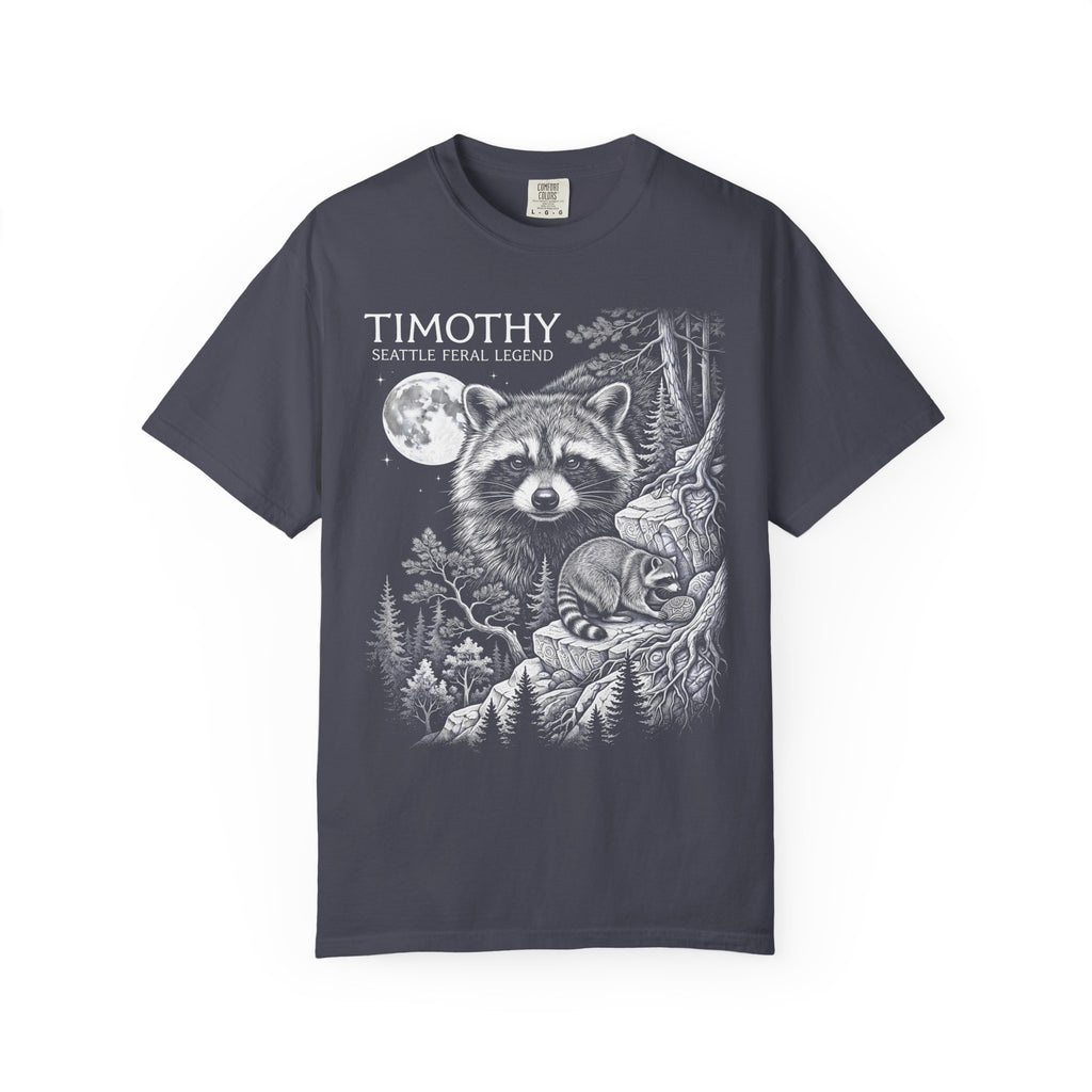 Timothy Seattle Feral Legend Classic Tee | Raccoon Art