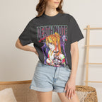 Gothic Manga Girl Skeleton Classic Tee | Dark Retro Horror