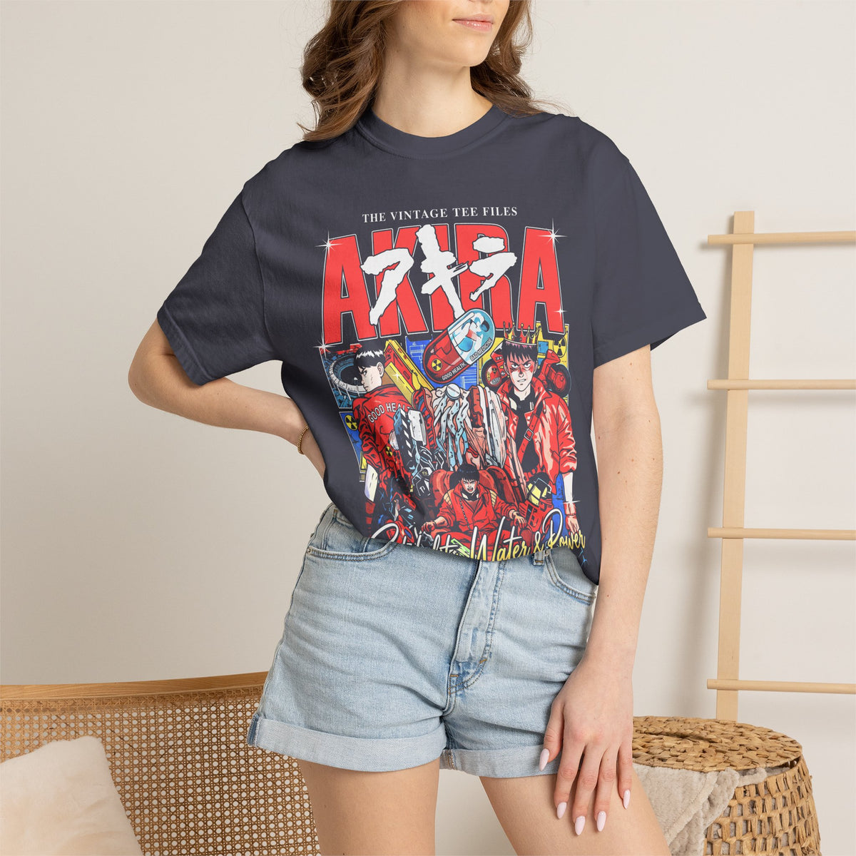 Cyberpunk Motorcycle Classic Tee | Manga Sci-Fi | Biker Gift