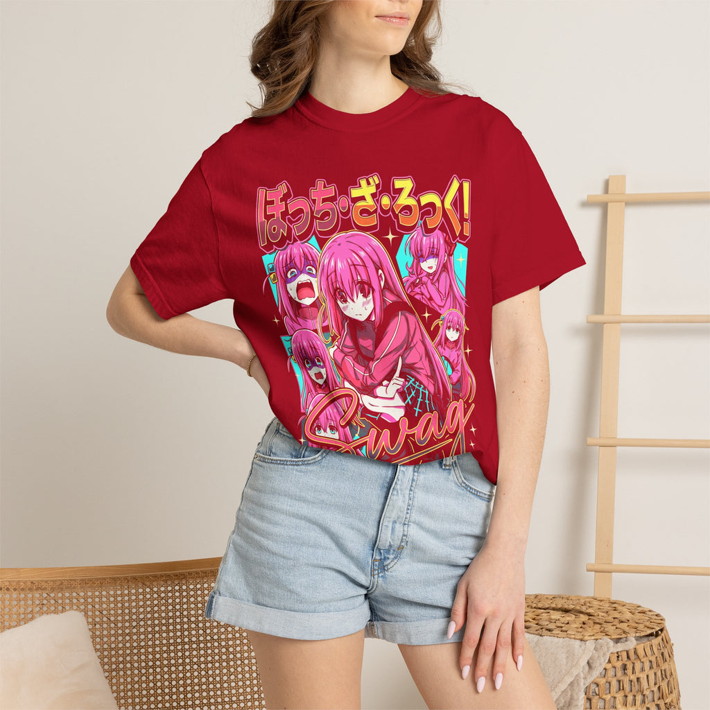 Pink Hair Anime Girl Classic Tee | Y2K Kawaii | Retro Gift