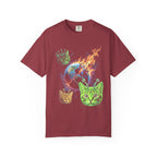 Alien Cat UFO Classic Tee | Mystery Space Art | Bowler Hat