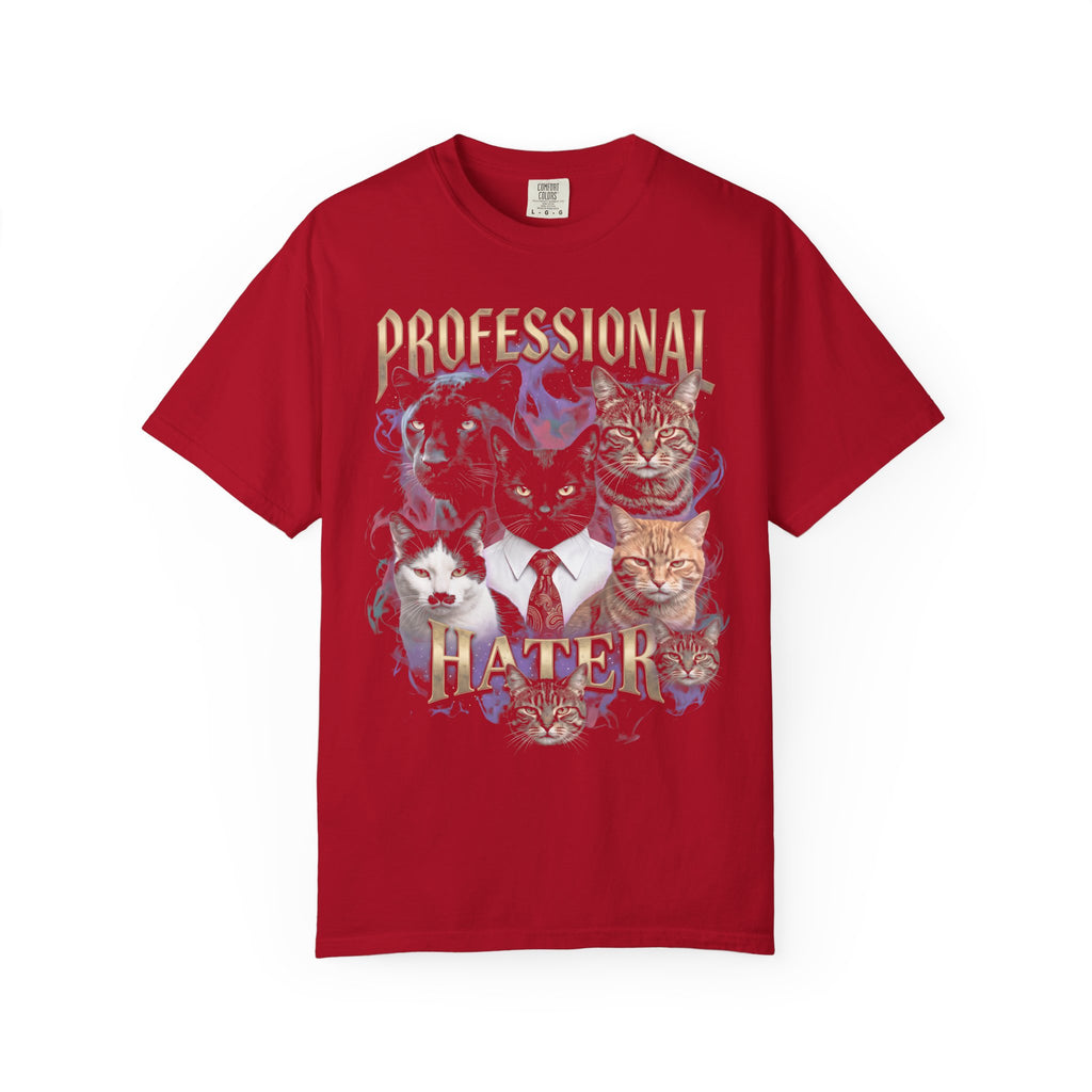Professional Hater Classic Tee | Business Cat | 90s Bootleg