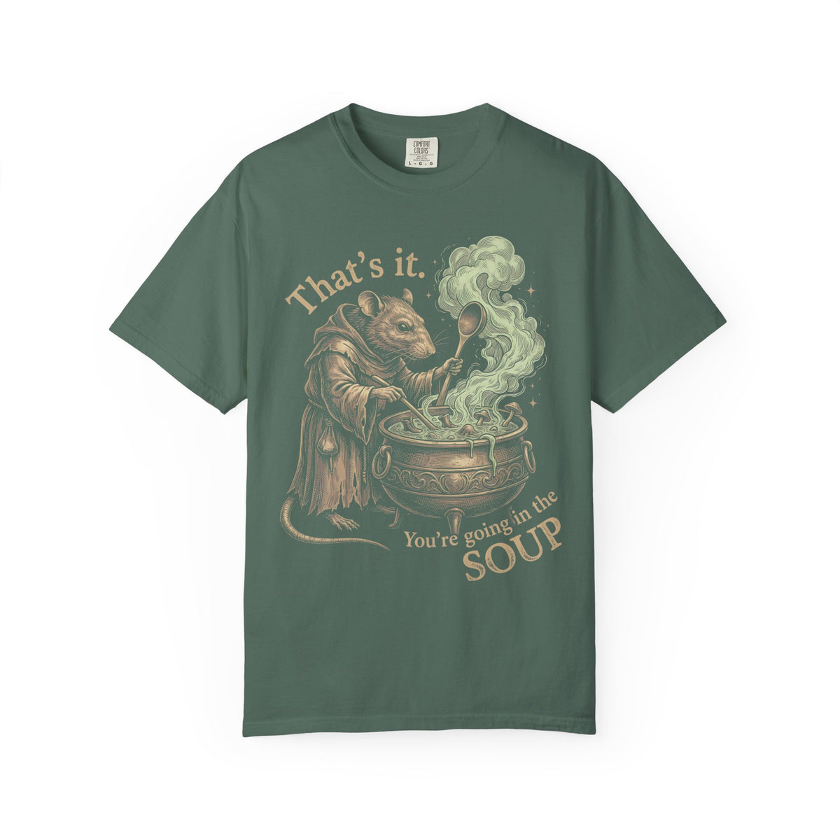 You're Going In The Soup Classic Tee | Wizard Rat Meme