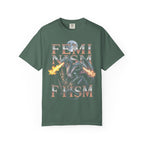 Feminism Two Headed Dragon Classic Tee | Fantasy Art | Power