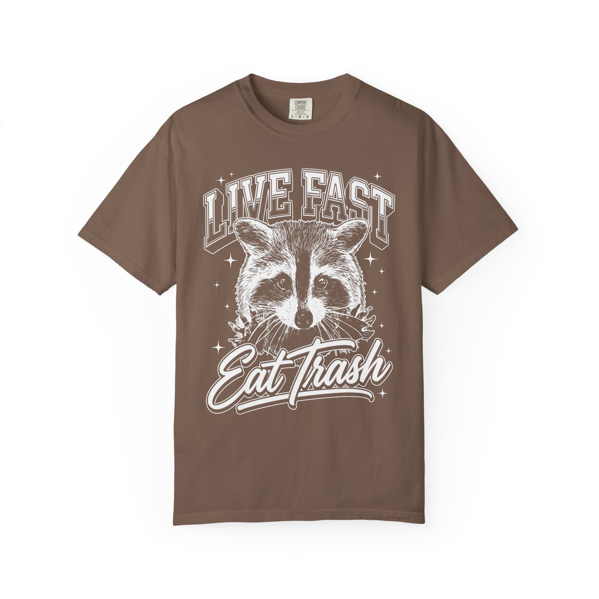 Live Fast Eat Trash Raccoon Classic Tee | Vintage | Funny Gift