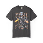 Feminism Two Headed Dragon Classic Tee | Fantasy Art | Power