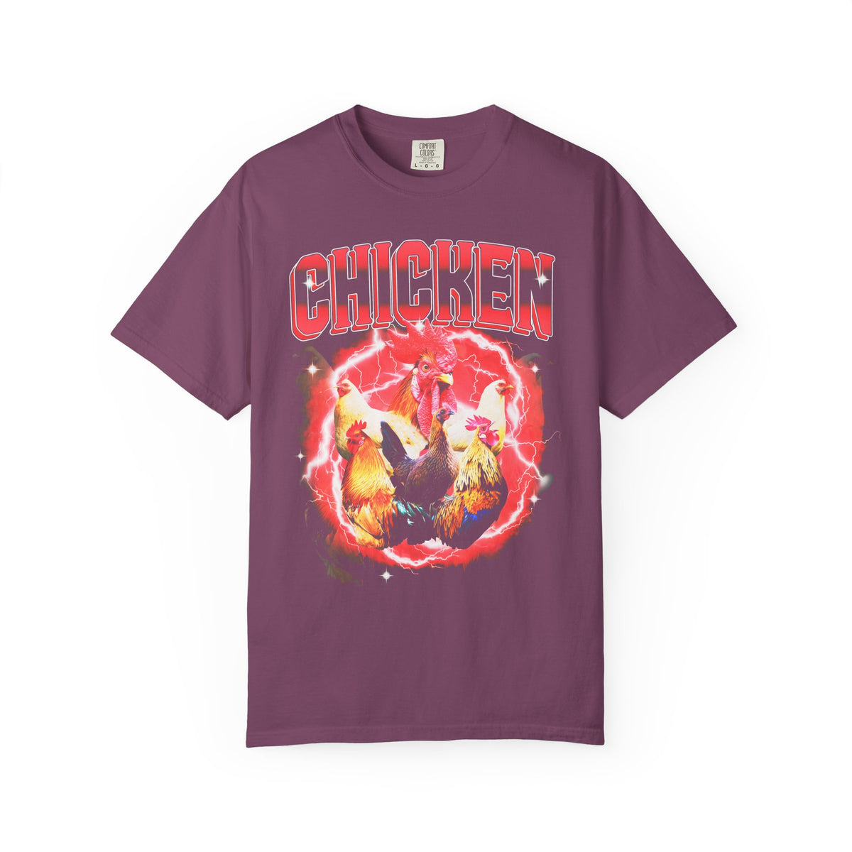 Retro Rooster Chicken Classic Tee | 90s Bootleg | Animal Gift