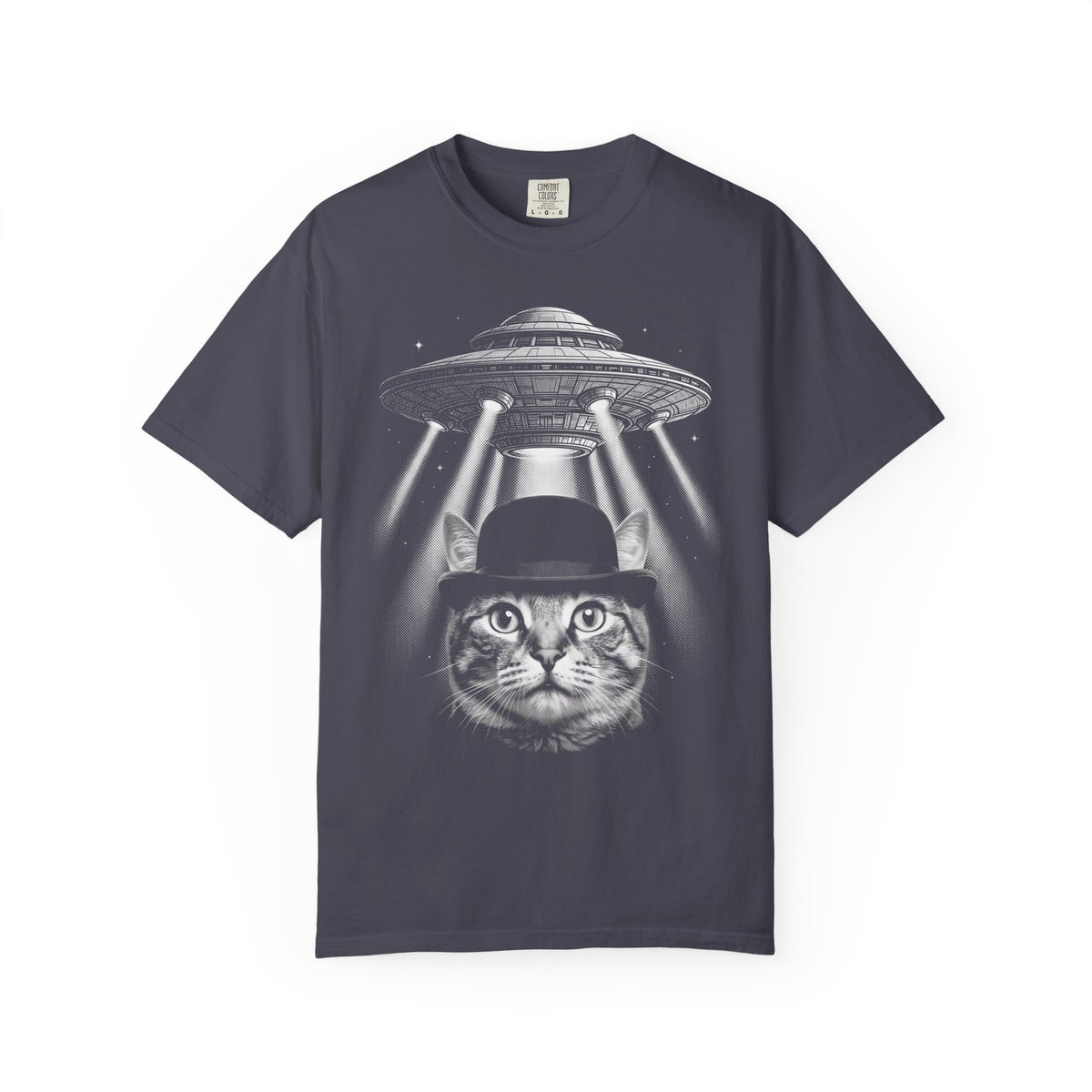 Alien Cat Classic Tee | Space Feline | Sci-Fi Vintage