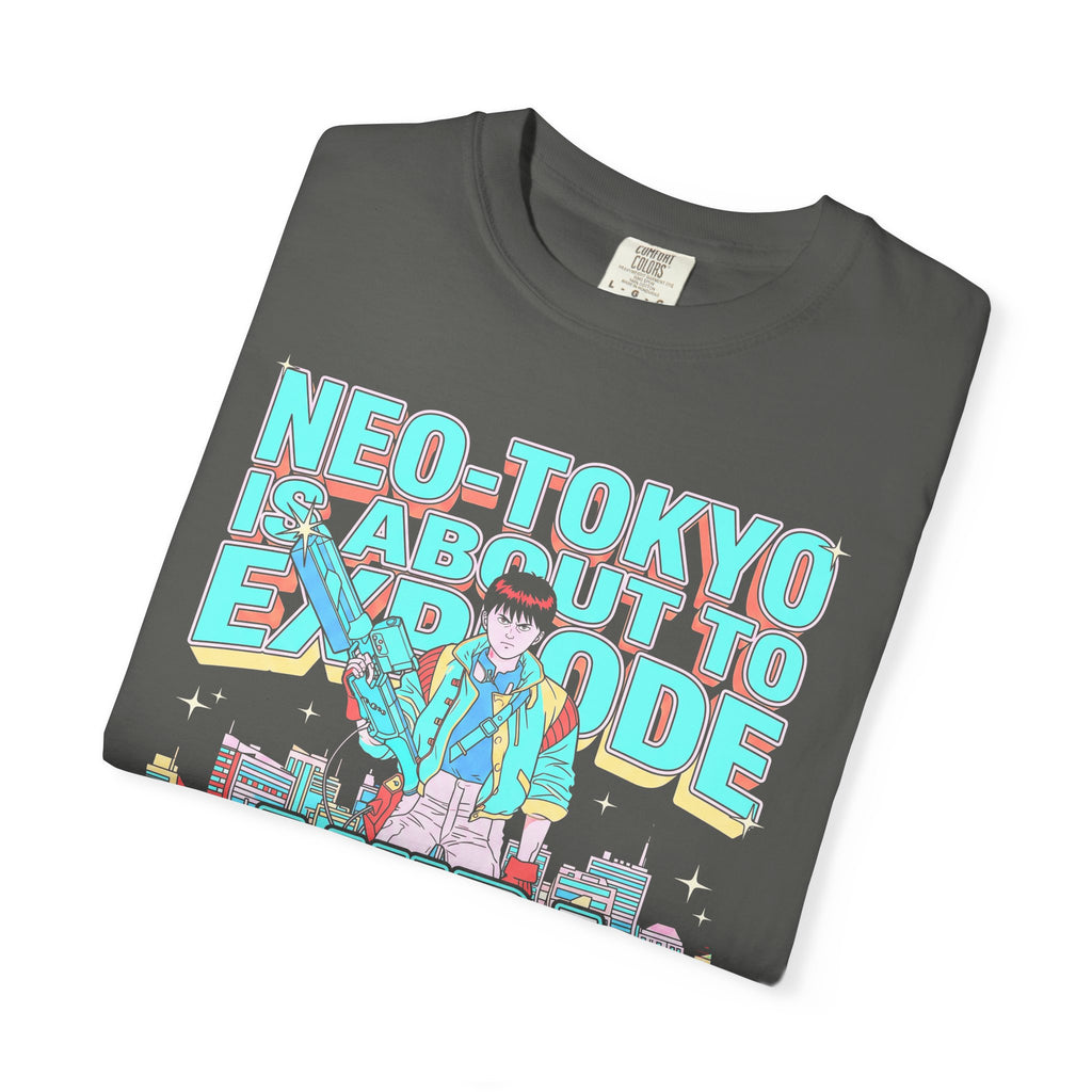 Neo Tokyo Is About To Explode Classic Tee | Cyberpunk Anime