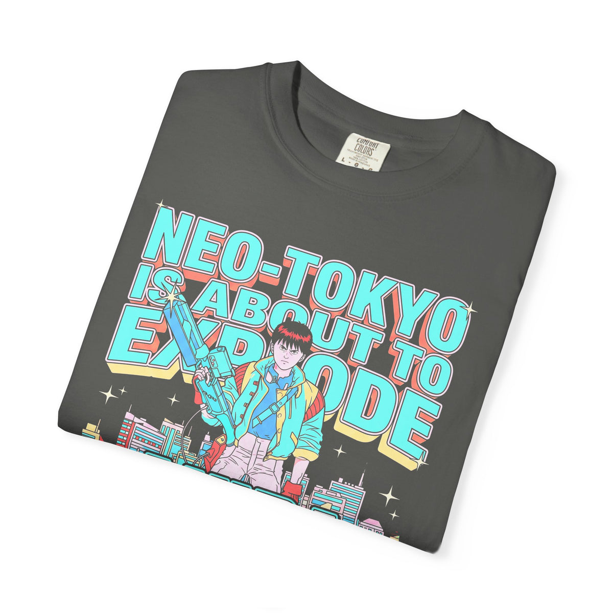 Neo Tokyo Is About To Explode Classic Tee | Cyberpunk Anime