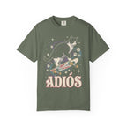 Adiós Tuxedo Cat Classic Tee | Space Feline | Cosmic Retro