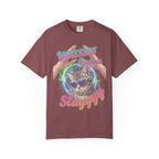 Yass Queen Slay Classic Tee | Psychedelic Cat | Kitten Art