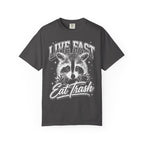 Live Fast Eat Trash Raccoon Classic Tee | Vintage | Funny Gift