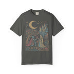 Medieval Knight And Lady Classic Tee | Vintage Romance | Castle Moon