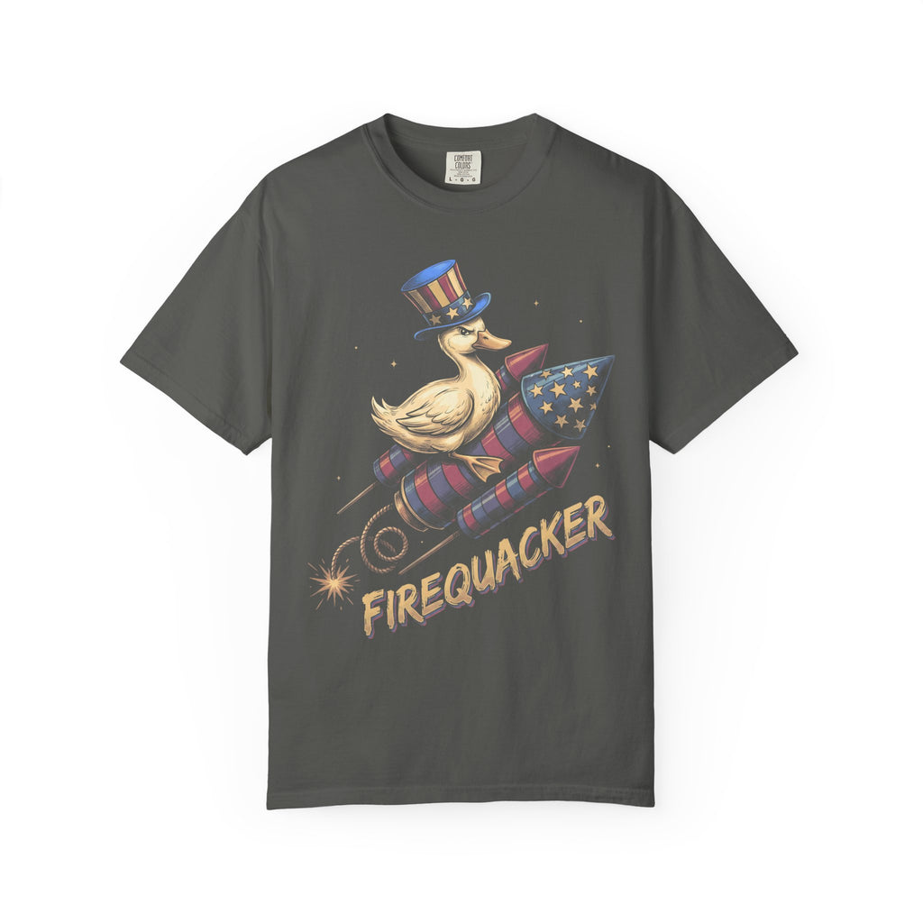 Firequacker Duck Classic Tee | 4th of July | Patriotic Graphic