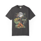 Trippy Space Frog Classic Tee | Cosmic Full Moon | Psychedelic