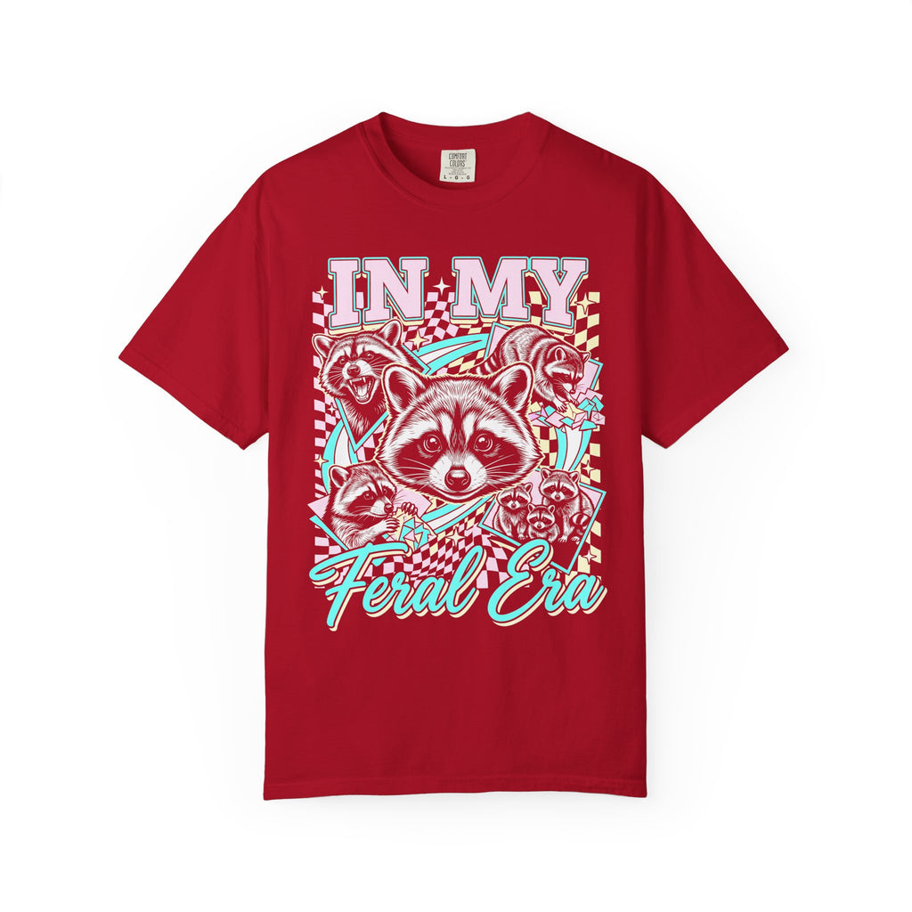 In My Feral Era Raccoon Classic Tee | 90s Vintage | Graphic