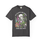 All Plants Are Edible Classic Tee | Vintage Skull | Botany Gift