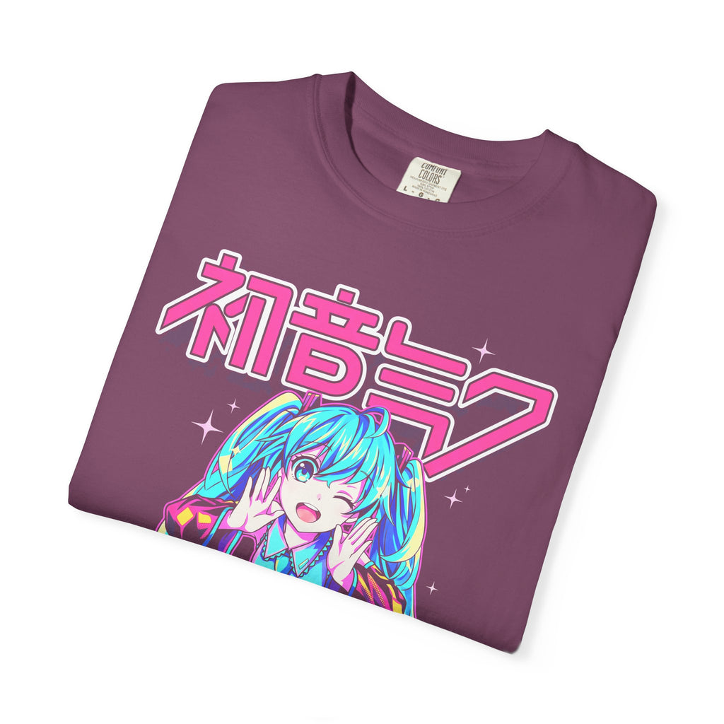 Teal Twin Tail Virtual Singer Classic Tee | Kawaii Anime Pop