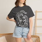 Twin Wolves Classic Tee | 90s Vintage | Dark Nature Wolf