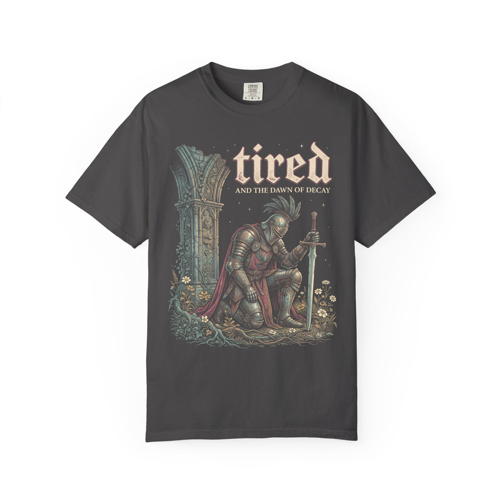 Tired And The Dawn Of Decay Classic Tee | Medieval Knight