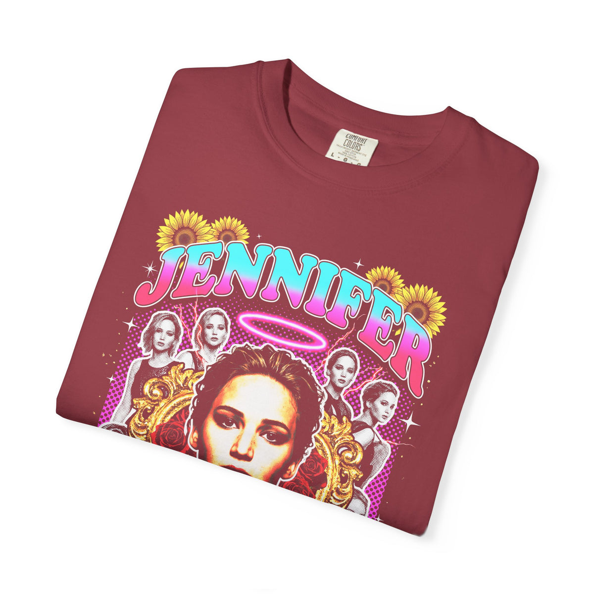 Jennifer Lawrence Classic Tee | 90s Graphic | Bootleg Gift