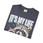 Its My Life Sabotage Myself Raccoon Classic Tee | 90s Retro