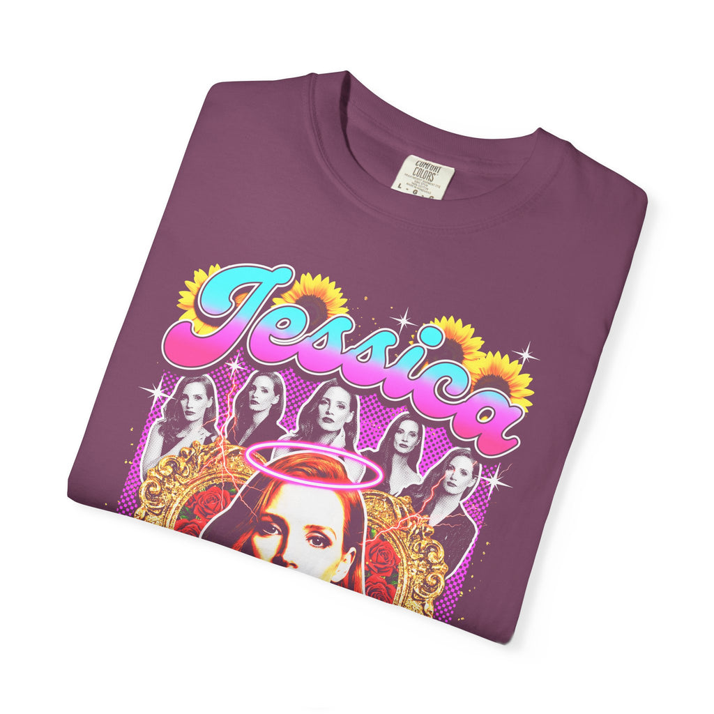Jessica Chastain Classic Tee | 90s Graphic | Bootleg Style