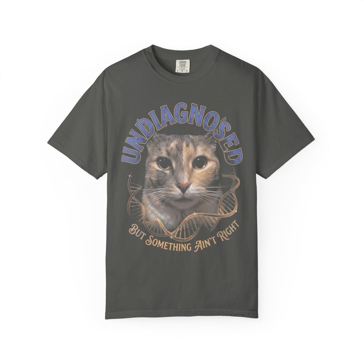 Undiagnosed Cat Classic Tee | Sarcastic Medical | DNA Helix