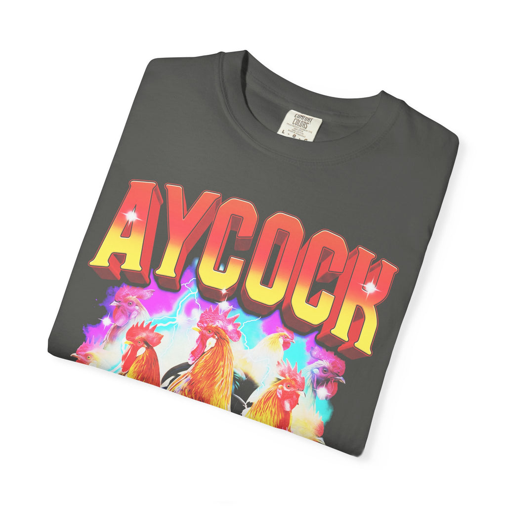 Aycock Vintage Rooster Classic Tee | 90s Chicken | Meme Gift