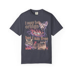 I May Be Cringe But I Am Free Classic Tee | Galaxy Cat | Space Meme