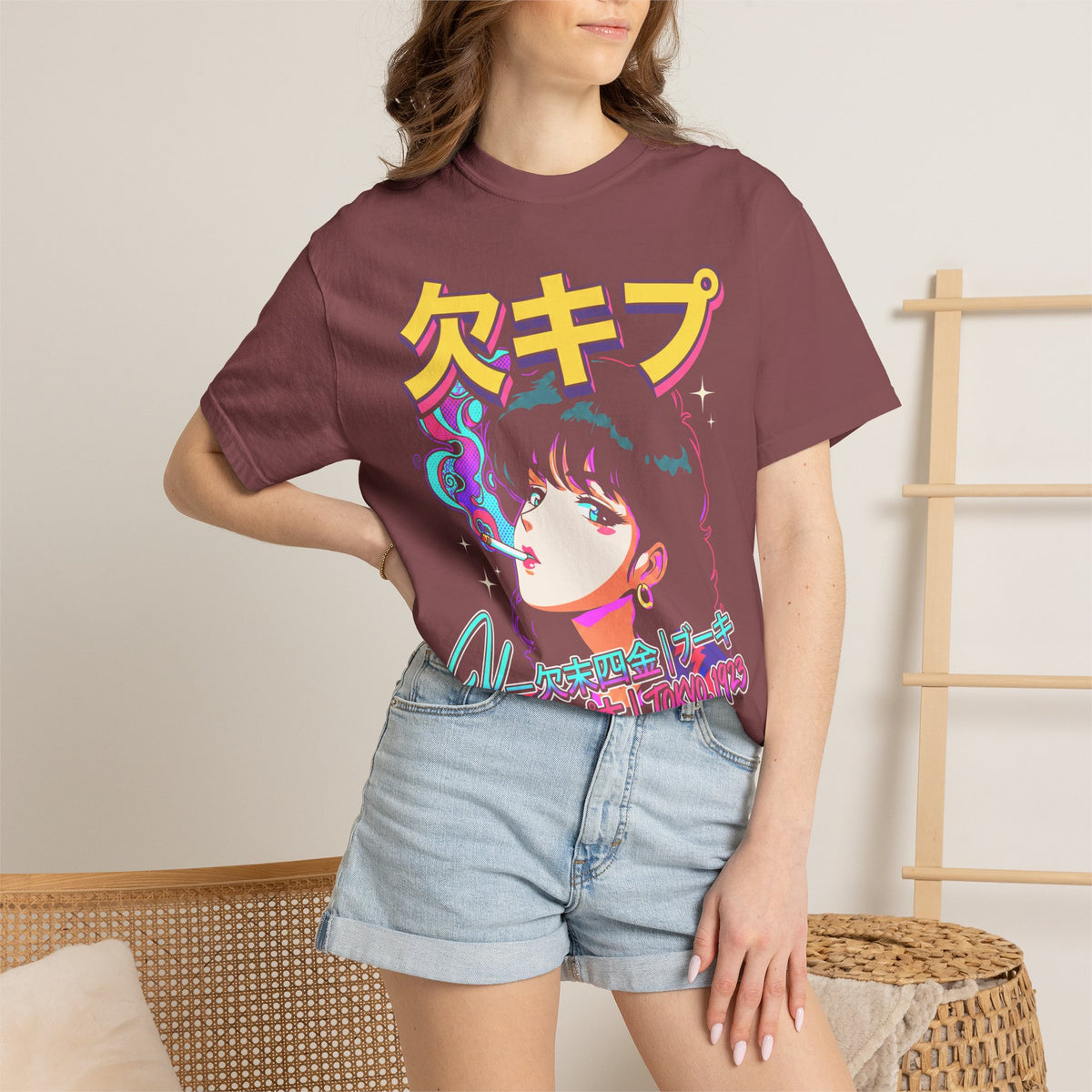 Tokyo 1923 Anime Girl Classic Tee | Japanese Pop Art Gift
