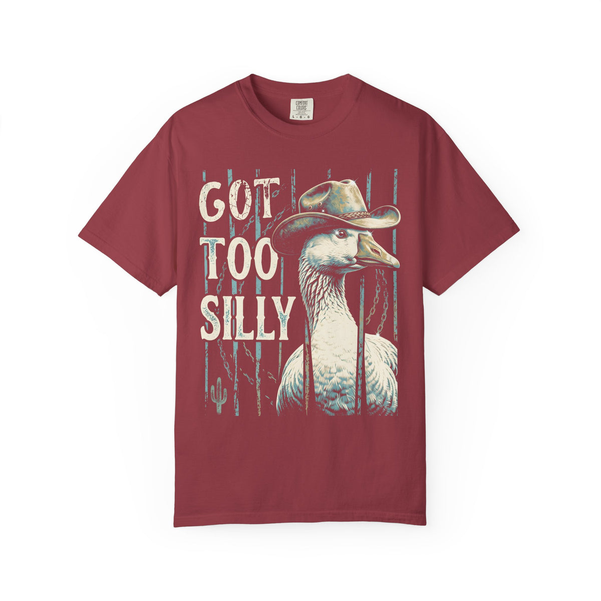Got Too Silly Goose Classic Tee | Cowboy Western | Funny Honk