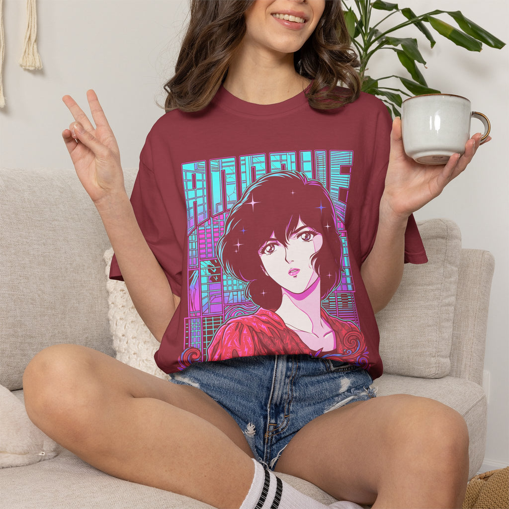 80s City Pop Girl Classic Tee | Anime Retro | Vintage Graphic