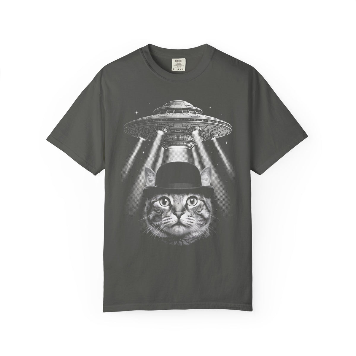 Alien Cat Classic Tee | Space Feline | Sci-Fi Vintage