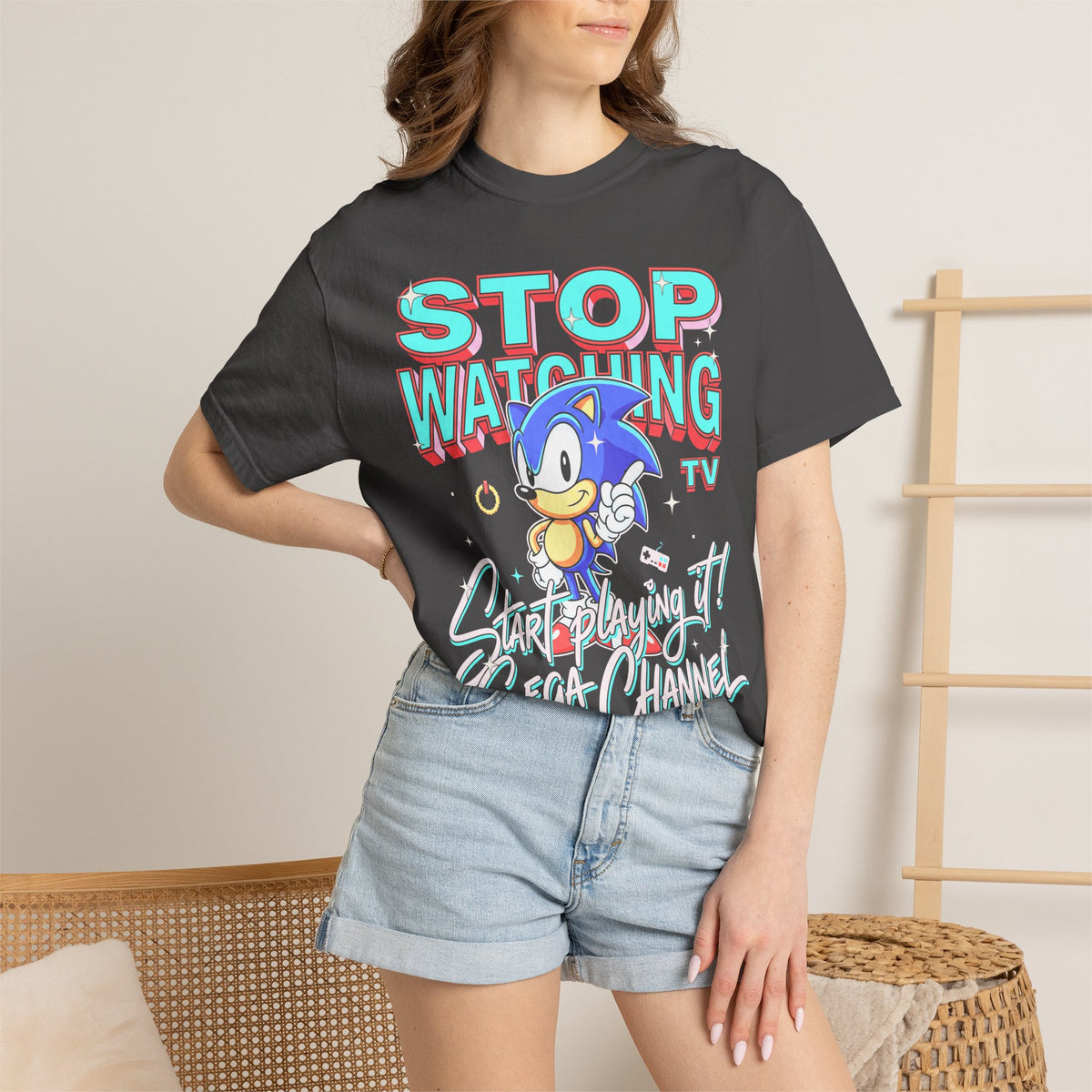 Stop Watching TV Classic Tee | Retro Gaming | Gamer Gift